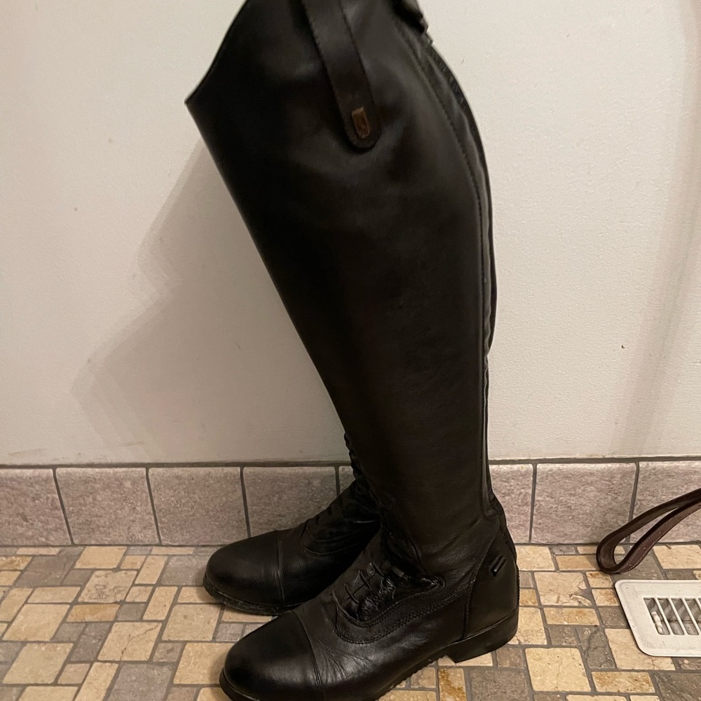 Donatello III Field Tall Boot Black